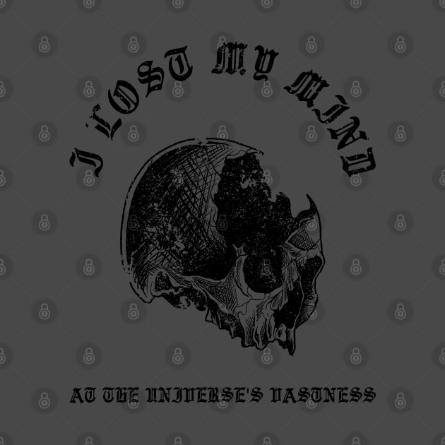 Lost Mind Gothic Skull Gothcore Skeleton Darkness Universe by alxmd