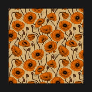 Orange Poppies T-Shirt