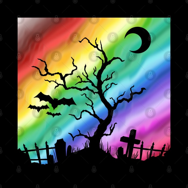 Rainbow Halloween by Smoky Lemon