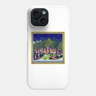 Radha & Krishna In Forest During storm 1770 Mughal India Phone Case