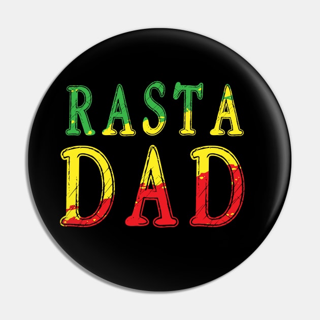 Rasta Dad Daddy , African Colors Pin by alzo