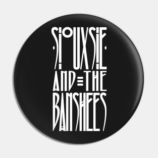 Siouxsie and the Banshees Logo Shirt Pin