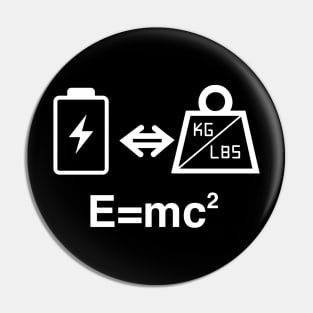 Energy Mass Equivalence Pin