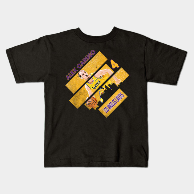 Vintage Alex Caruso Baseball Los Angeles Lakers Alex Caruso Goat 4 Kids T Shirt Teepublic