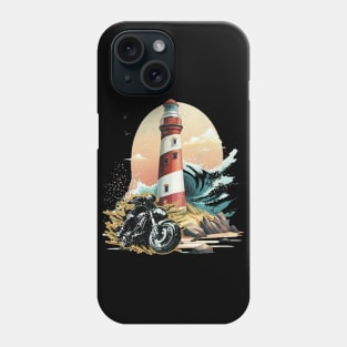 Let's Live, Vintage Motorcycle ,American customs Phone Case