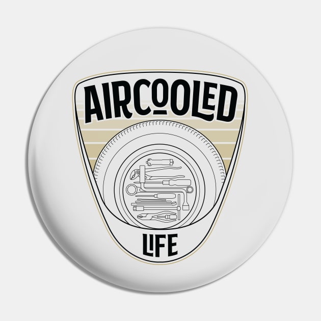 Spare wheel tool kit - Aircooled Life Classic Car Culture Pin by Aircooled Life