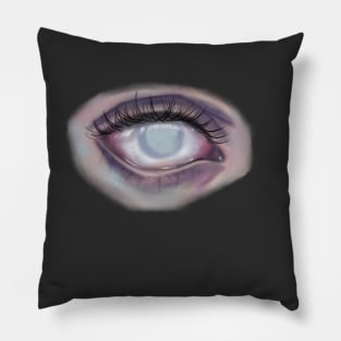 Zombie Eye Strange Unique Gift Grunge Alt Clothing Mall Goth Pillow