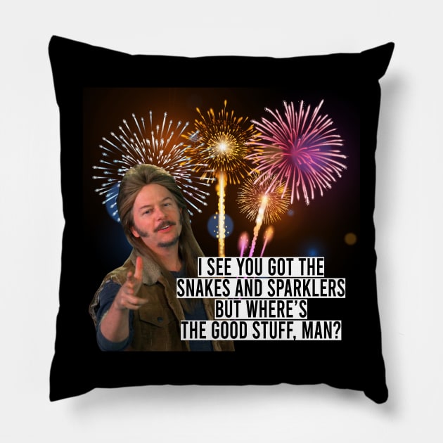 Joe Dirt funny Quote Fireworks 4th Of July 2 Pillow by rsclvisual