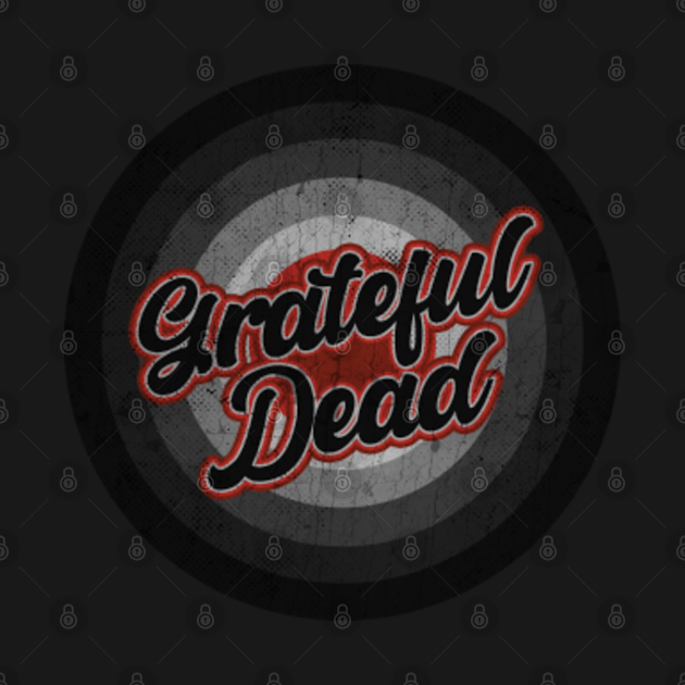 Discover Grateful Dead _ Black Vintage - Black Vintage - T-Shirt