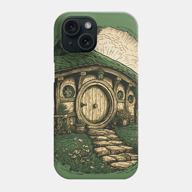 Bag End - Hobbiton - The Shire Phone Case by DesignedbyWizards