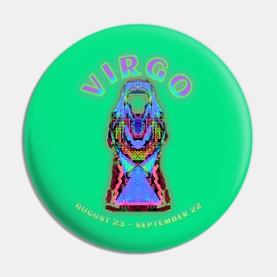 Virgo 8b Wintergreen Pin