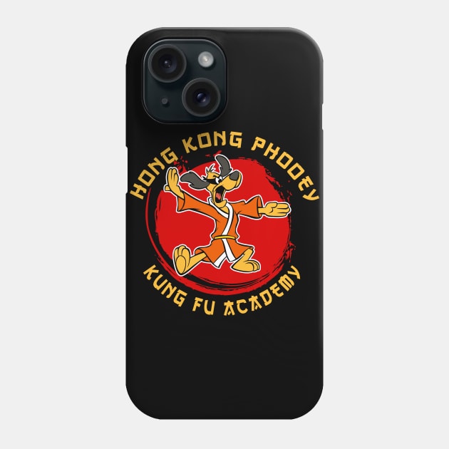 Hong Kong Phooey Kung Fu Academy Phone Case by Alema Art