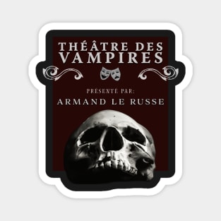 Théâtre des Vampires - Playbill 2 Magnet