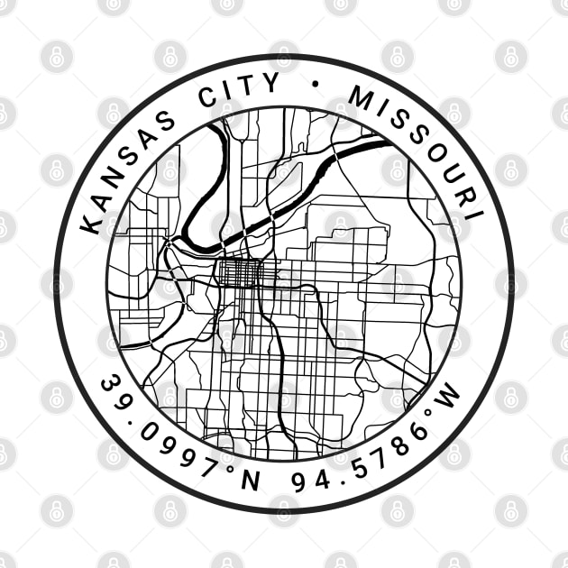Kansas City Map by Ryan-Cox