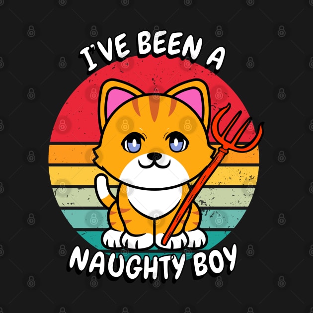 Cute orange Cat is a naughty boy by Pet Station