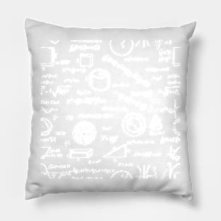 Math Formulas Pillow