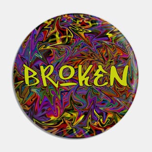 Broken star Pin