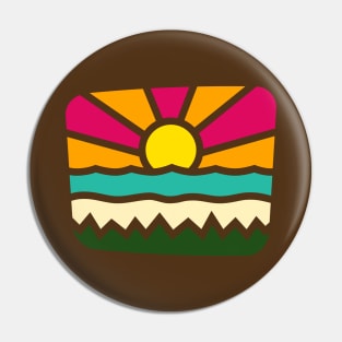 Sunset Beach Pin