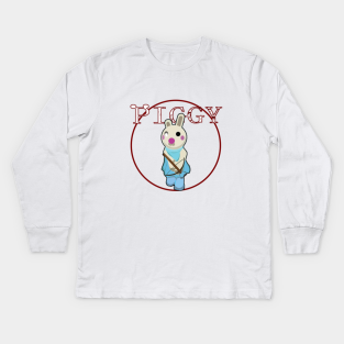 Piggy Doggy Kids Long Sleeve T Shirts Teepublic - t shirt roblox doggy