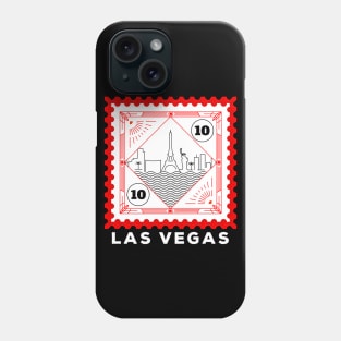 Las Vegas Stamp Design Phone Case