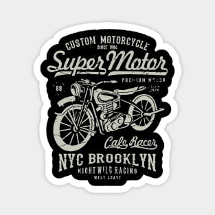 Super Motor Custom Motorcycle Magnet