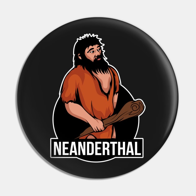 Neanderthal Pin by salesgod