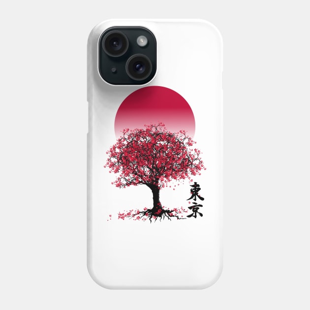 Tokyo 2021 | Sakura Blossom | Cherry Blossom Phone Case by VISUALUV