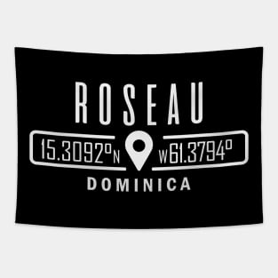 Roseau, Dominica GPS Tapestry