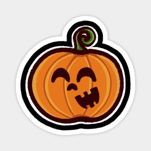 Happy Pumpkin Magnet