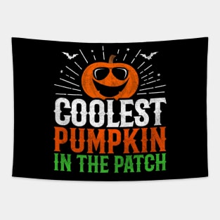 Funny Halloween Party Costume Coolest Pumpkin In The Patch Tapestry