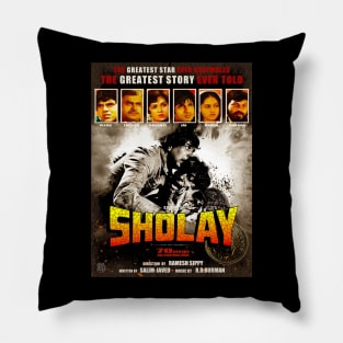 Sholay-End Scene Pillow
