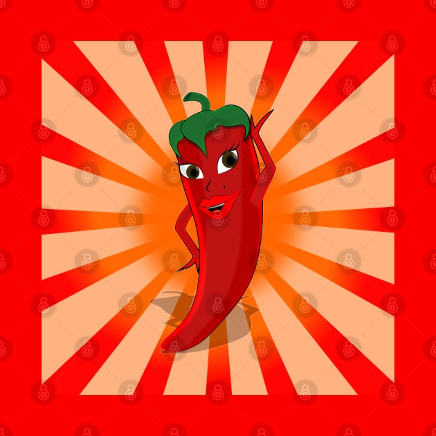 Cute Hot Pepper Superstar by Braznyc