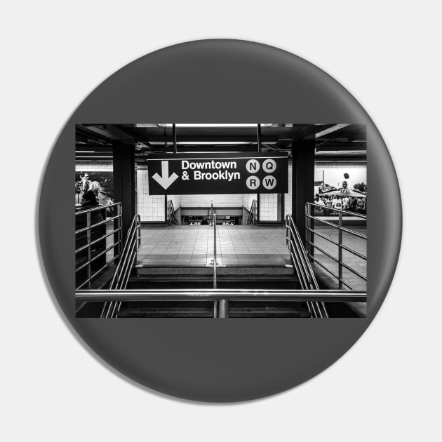 Downtown Brooklyn Subway Pin by StormChaserD