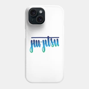 Jiu-Jitsu Handlettered Ombre Phone Case