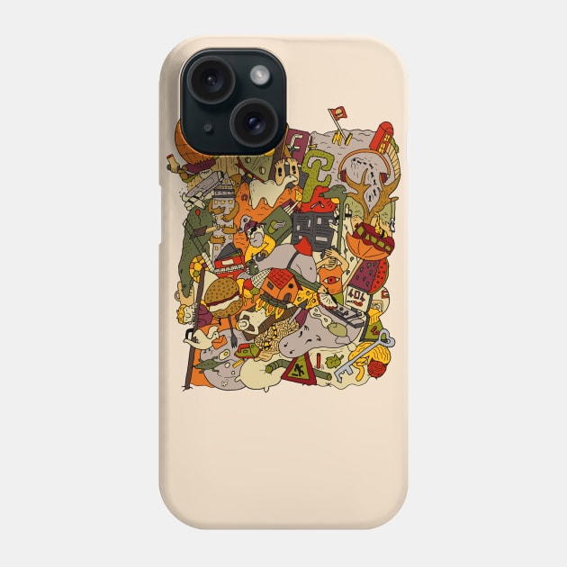 colorful dream Phone Case by gazonula