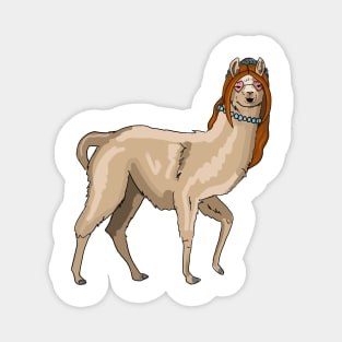 Llama Del Rey Magnet