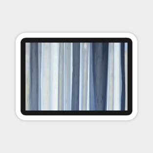 abstract in blue Magnet