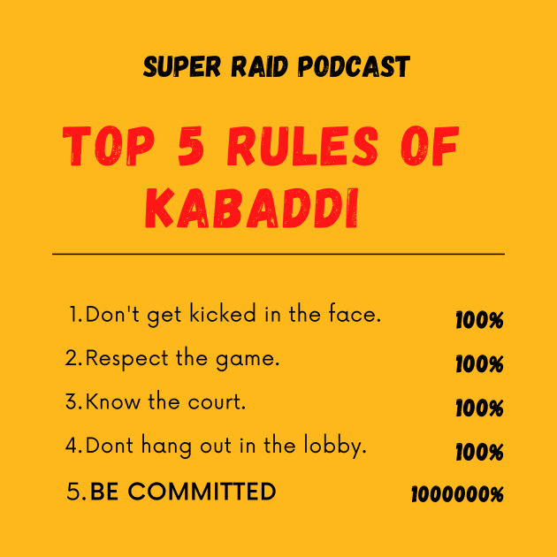 5 Rules by Super Raid Podcast