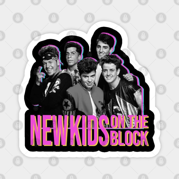 NKOTB - New Wave Magnet by OnimakoArt