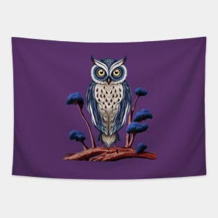 Wise Old Owl Tapestry