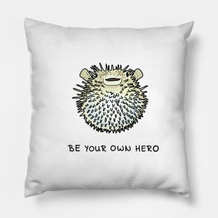 The Hero Pufferfish Pillow
