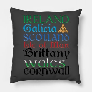 7 Celtic Nations Pillow