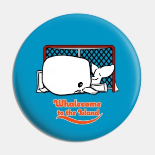 Whalecome Home Pin