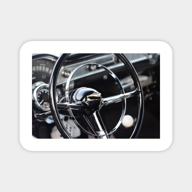 Steering Wheel Magnet by Rob Johnson Photography