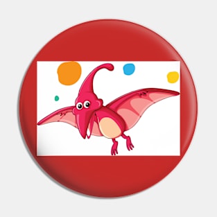 red t rex Pin