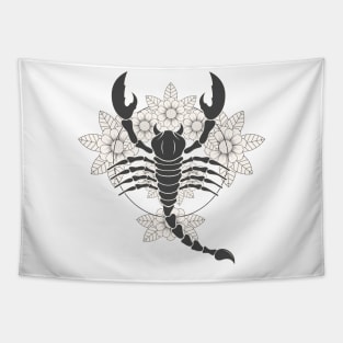 Scorpio Zodiac Sign Tapestry