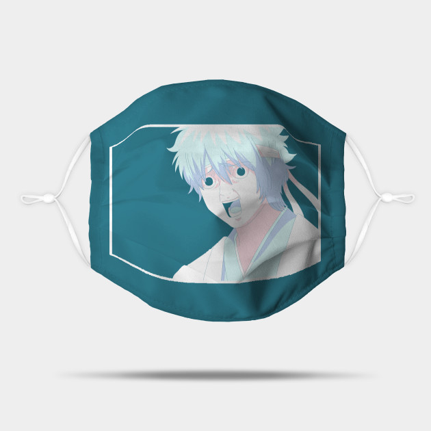 Sakata Gintoki Funny Face Sakata Gintoki Mask Teepublic We regularly add new gif animations about and. teepublic
