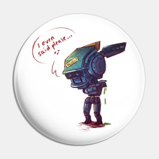 Chappie Says Please Pin