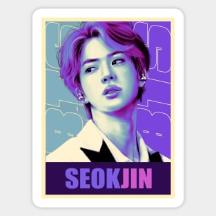 JIN - VOGUE KOREA Sticker for Sale by Loona7