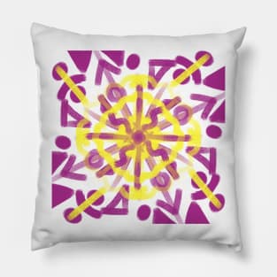 mandala pattern Pillow